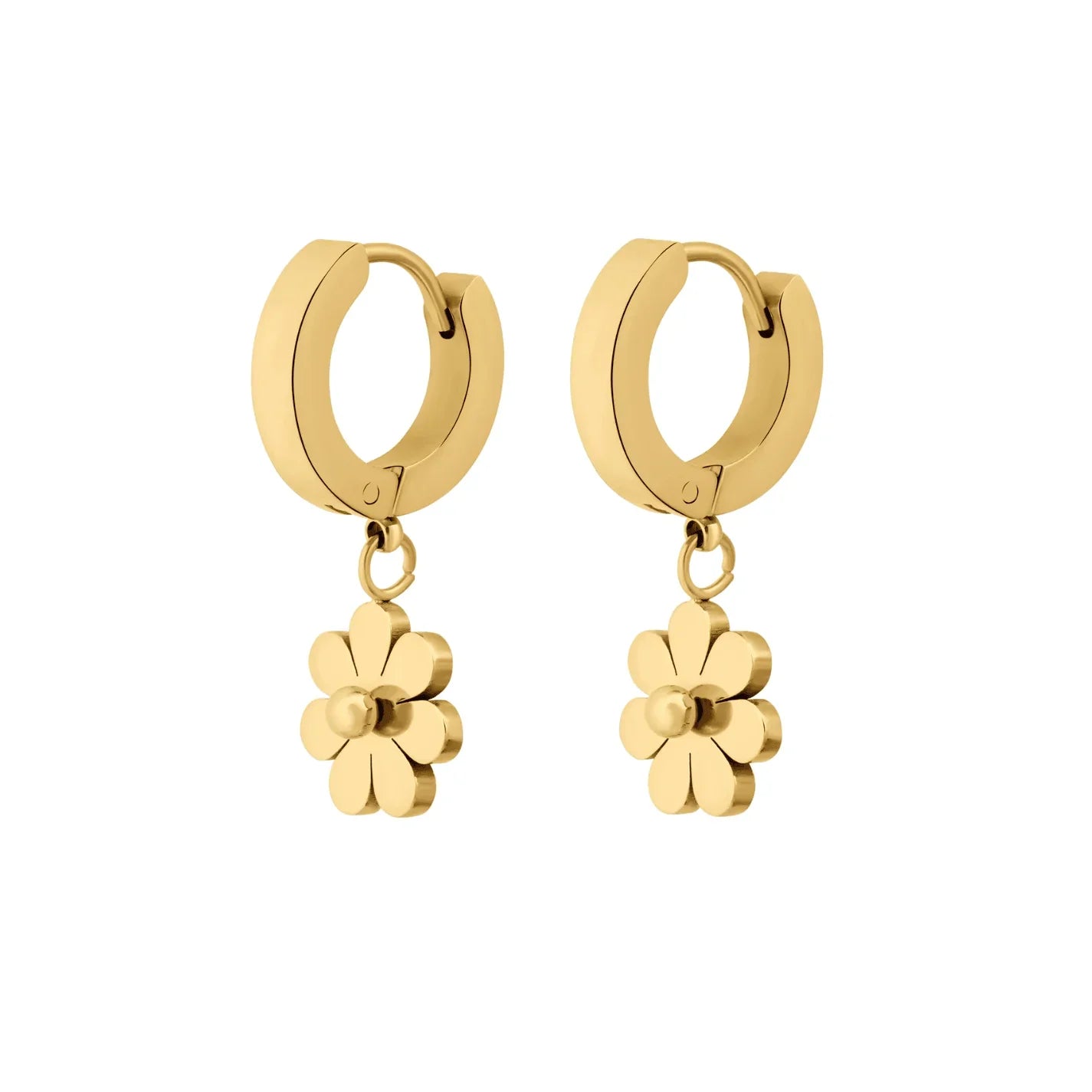 Dripping Daisy Hoops