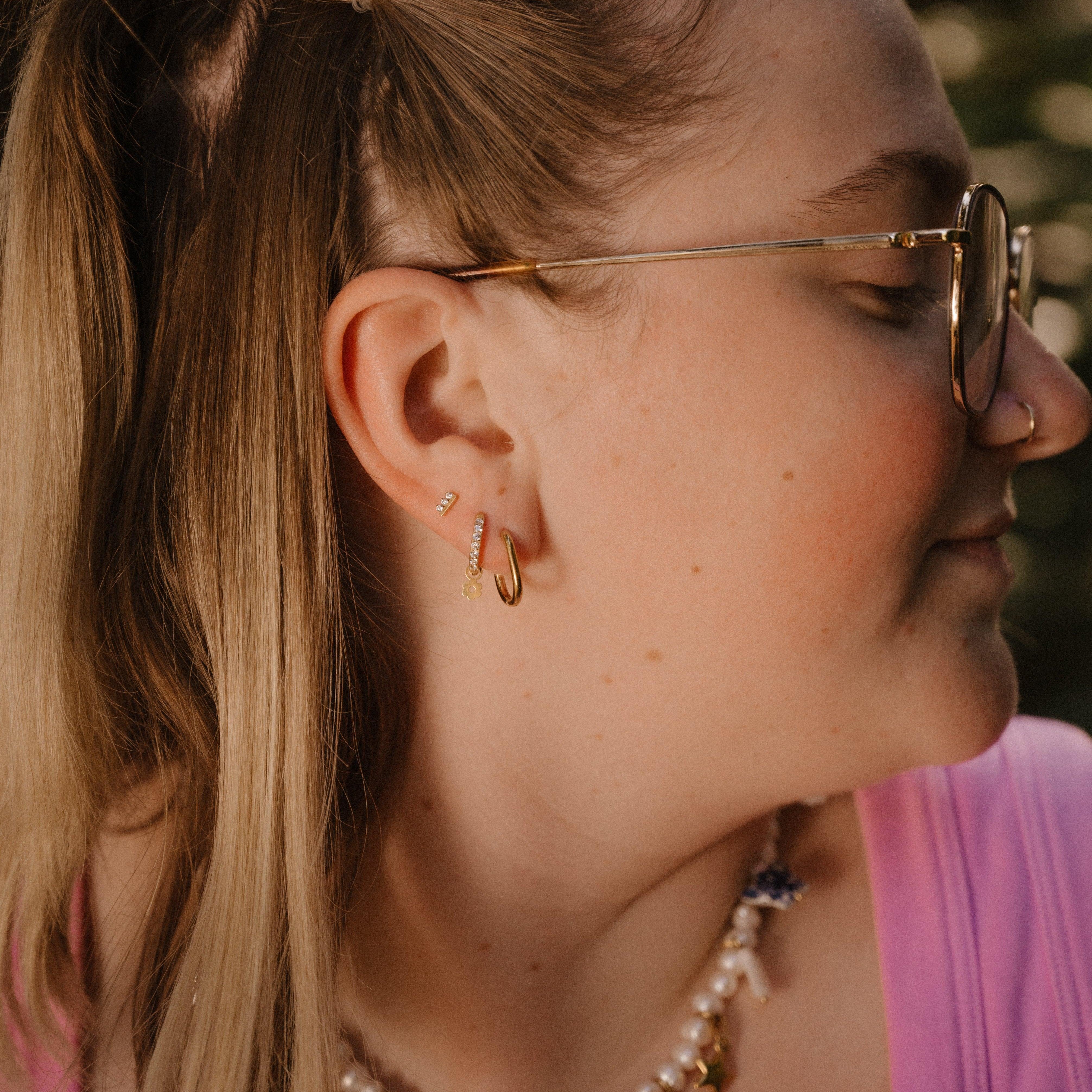 Titanium Celestial Hoops