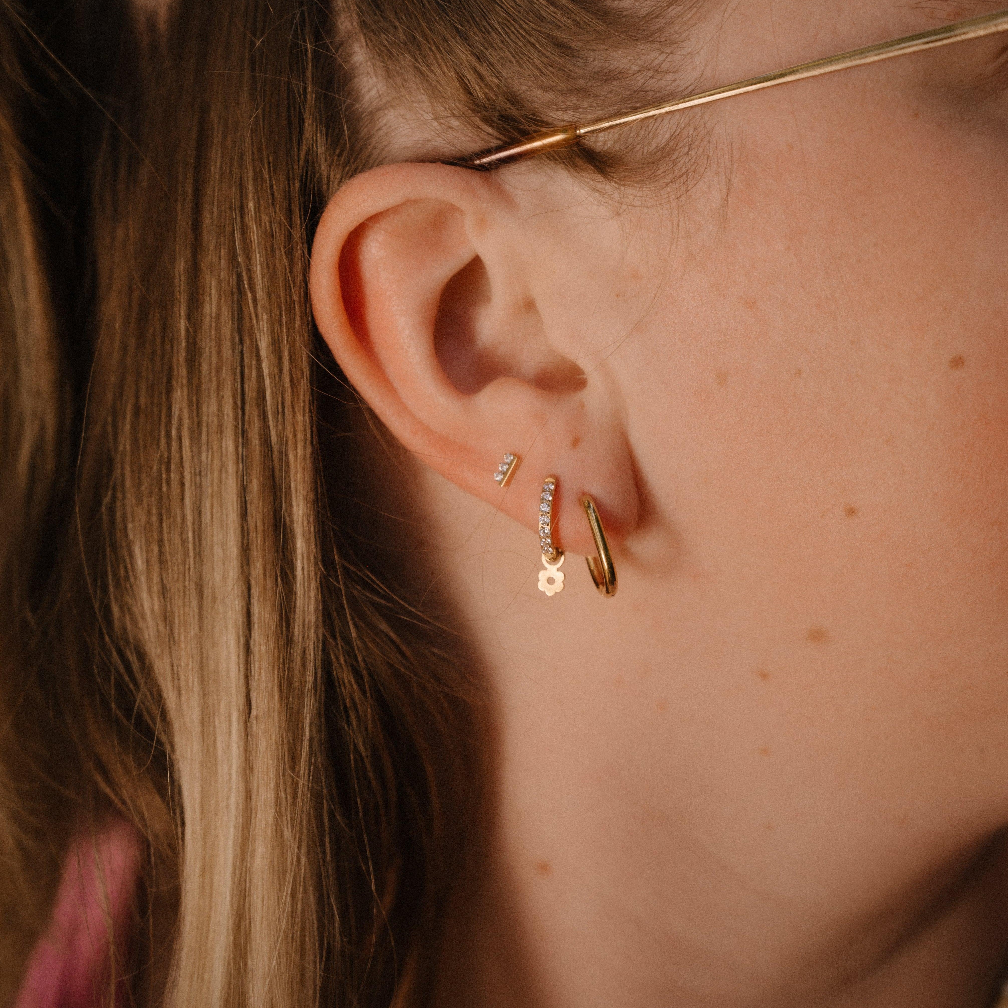 Titanium Celestial Hoops