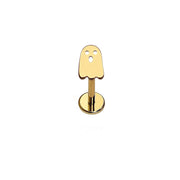 Ghost Flat Back Stud