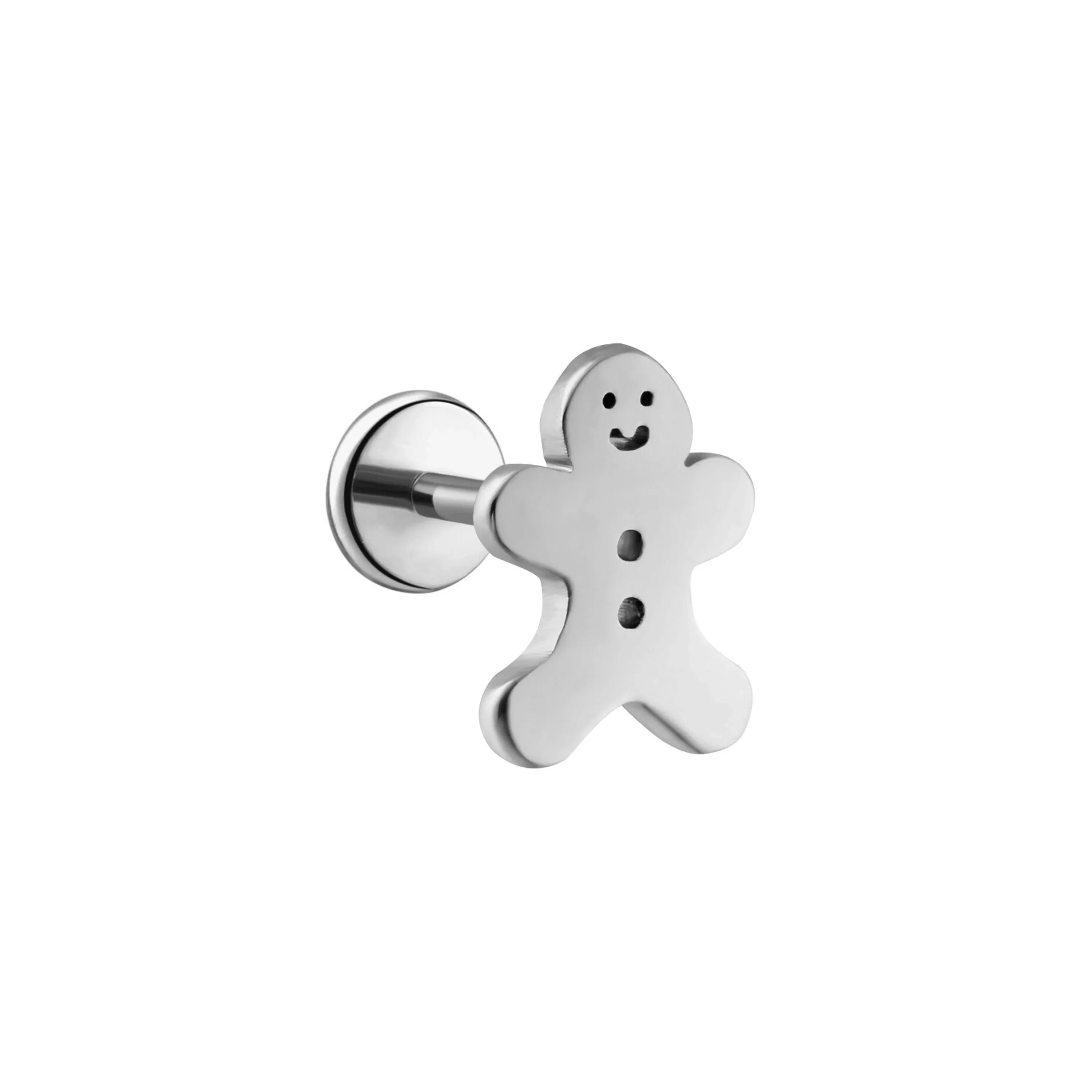 Gingerbread Flat Back Stud