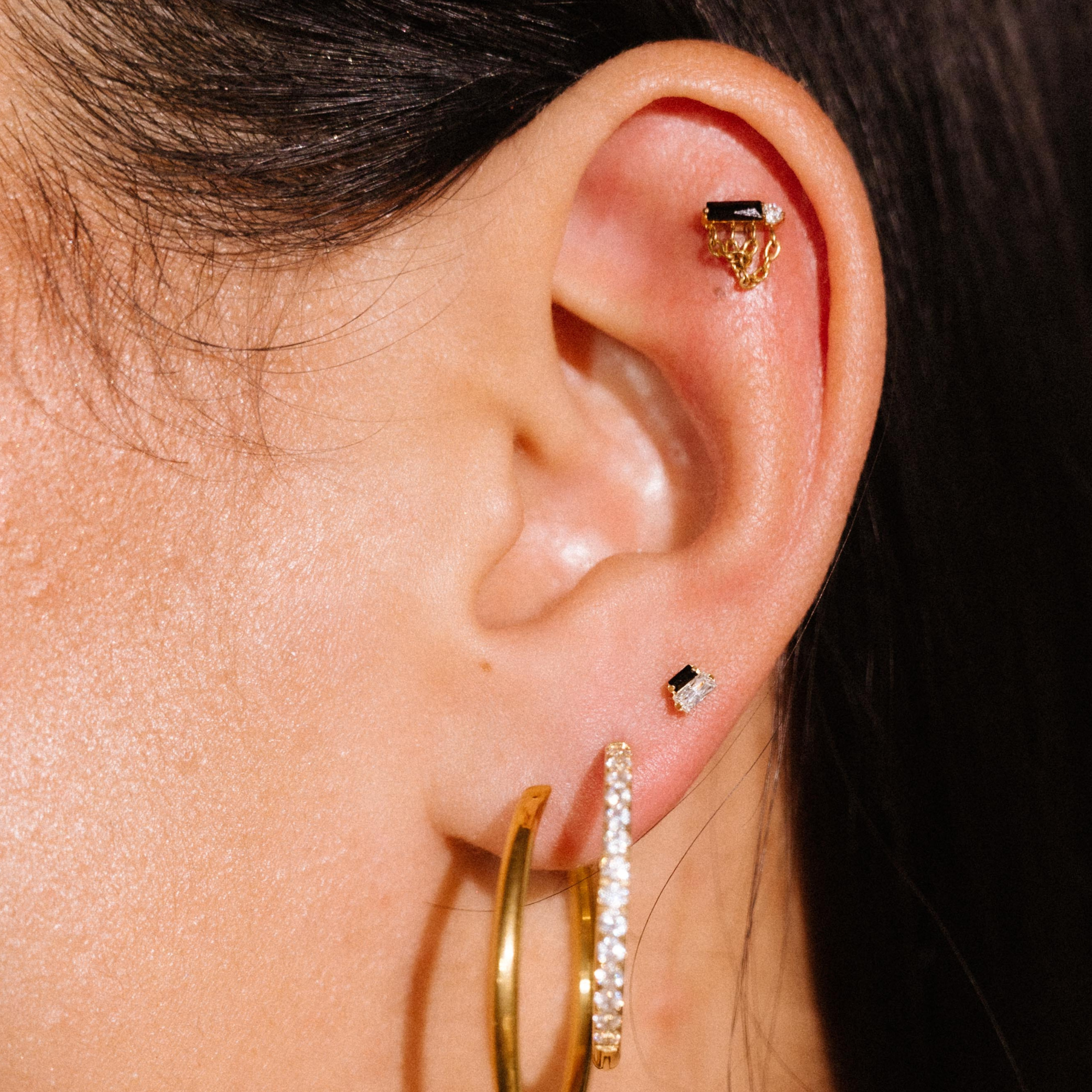 Dinner Party Flat Back Stud