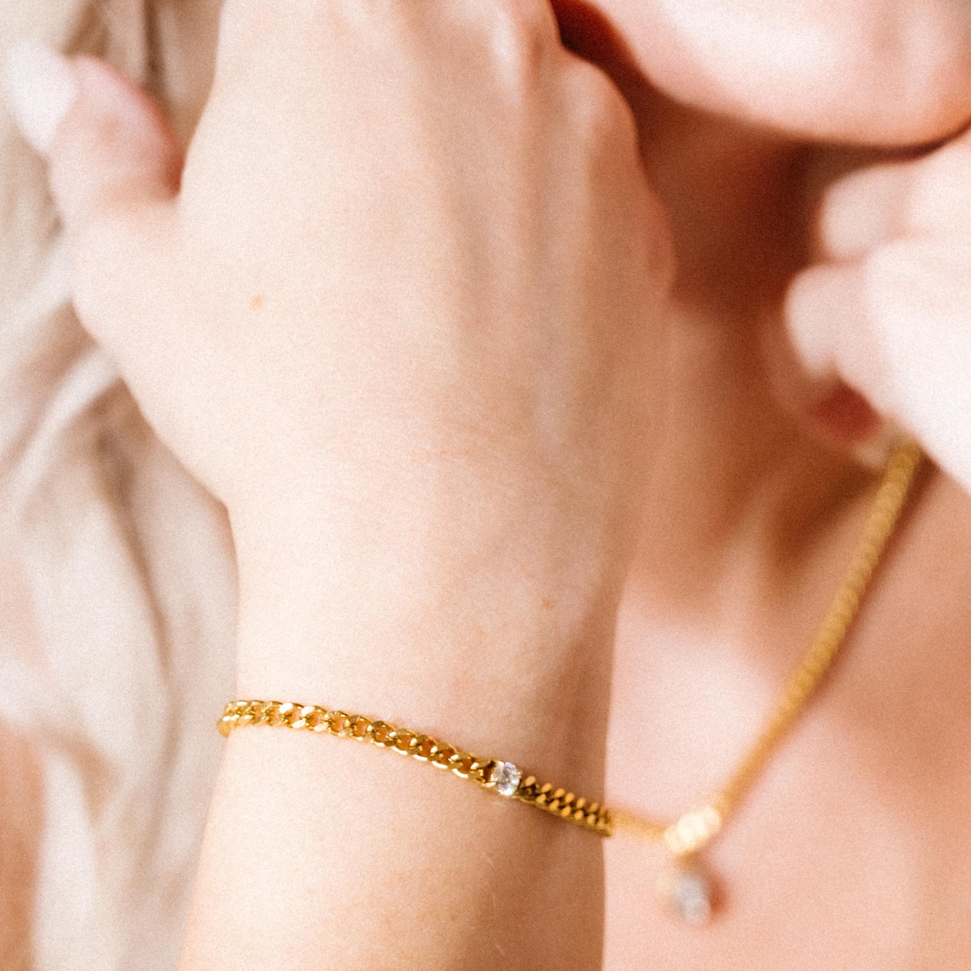 Garnish Chain Bracelet