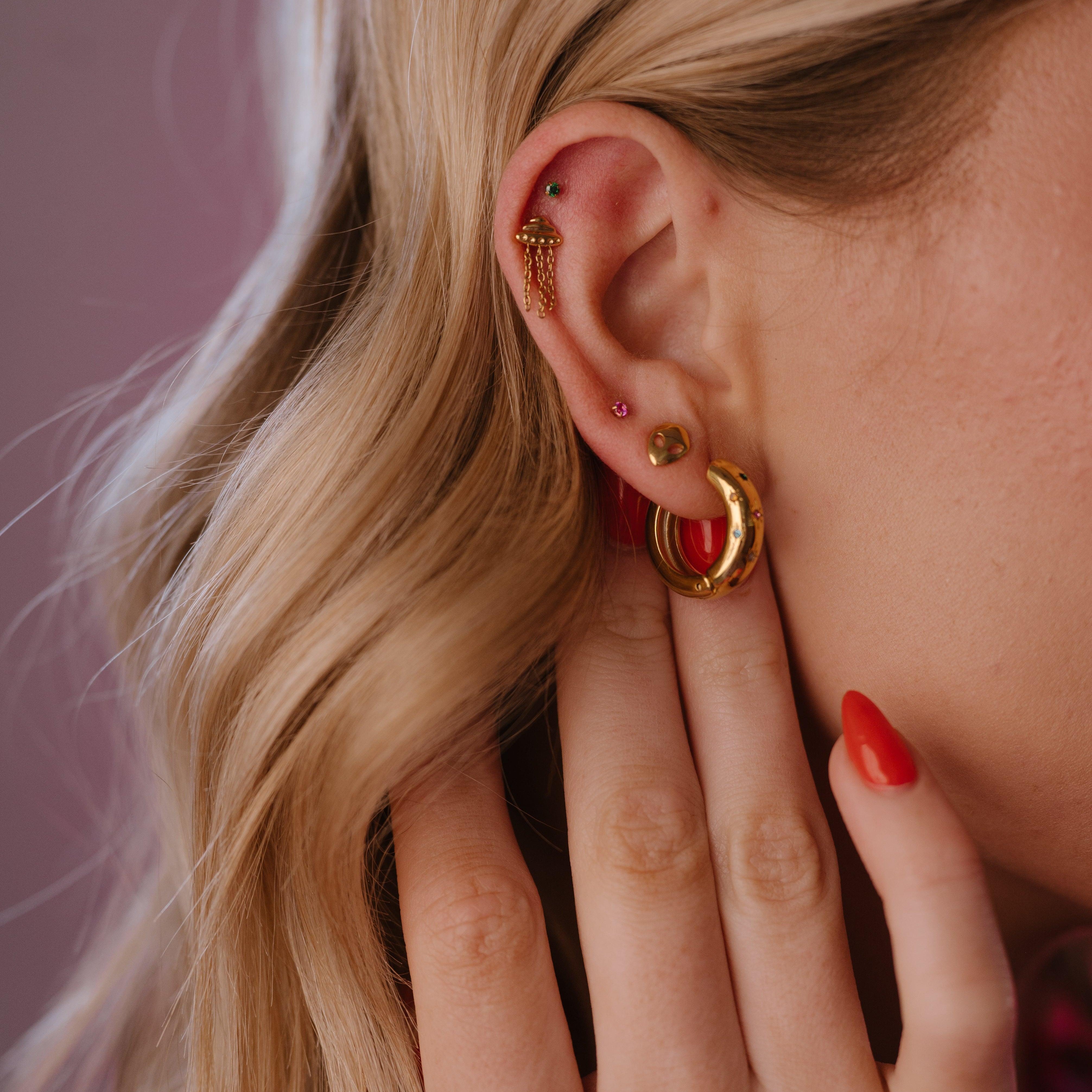 UFO Flat Back Stud