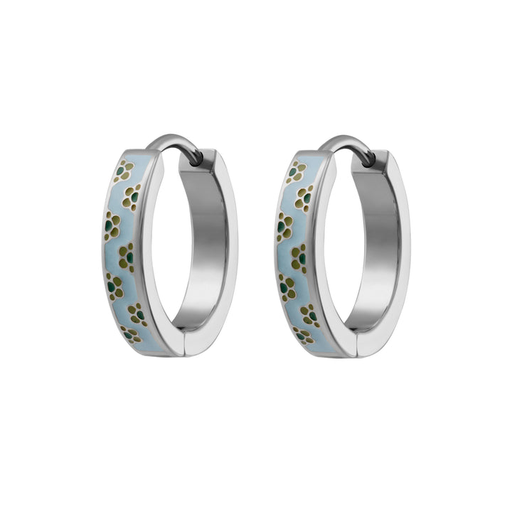 Garden Party Enamel Hoops