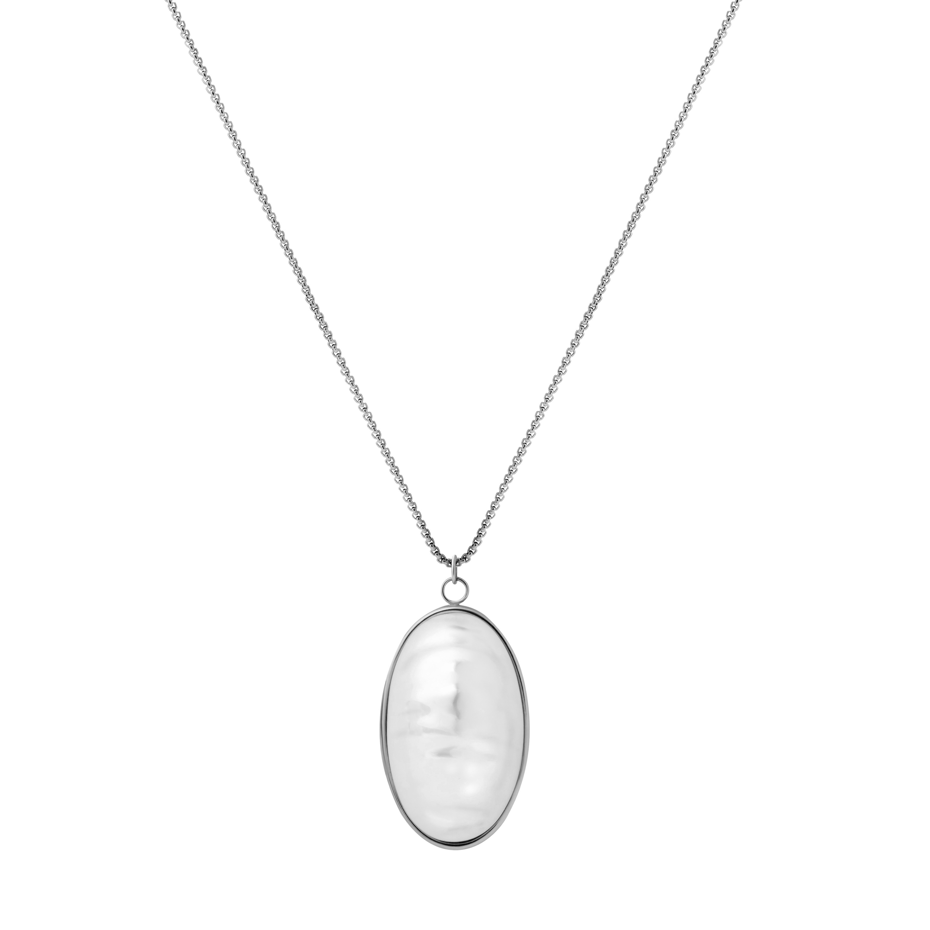 Half Shell Cabochon Necklace
