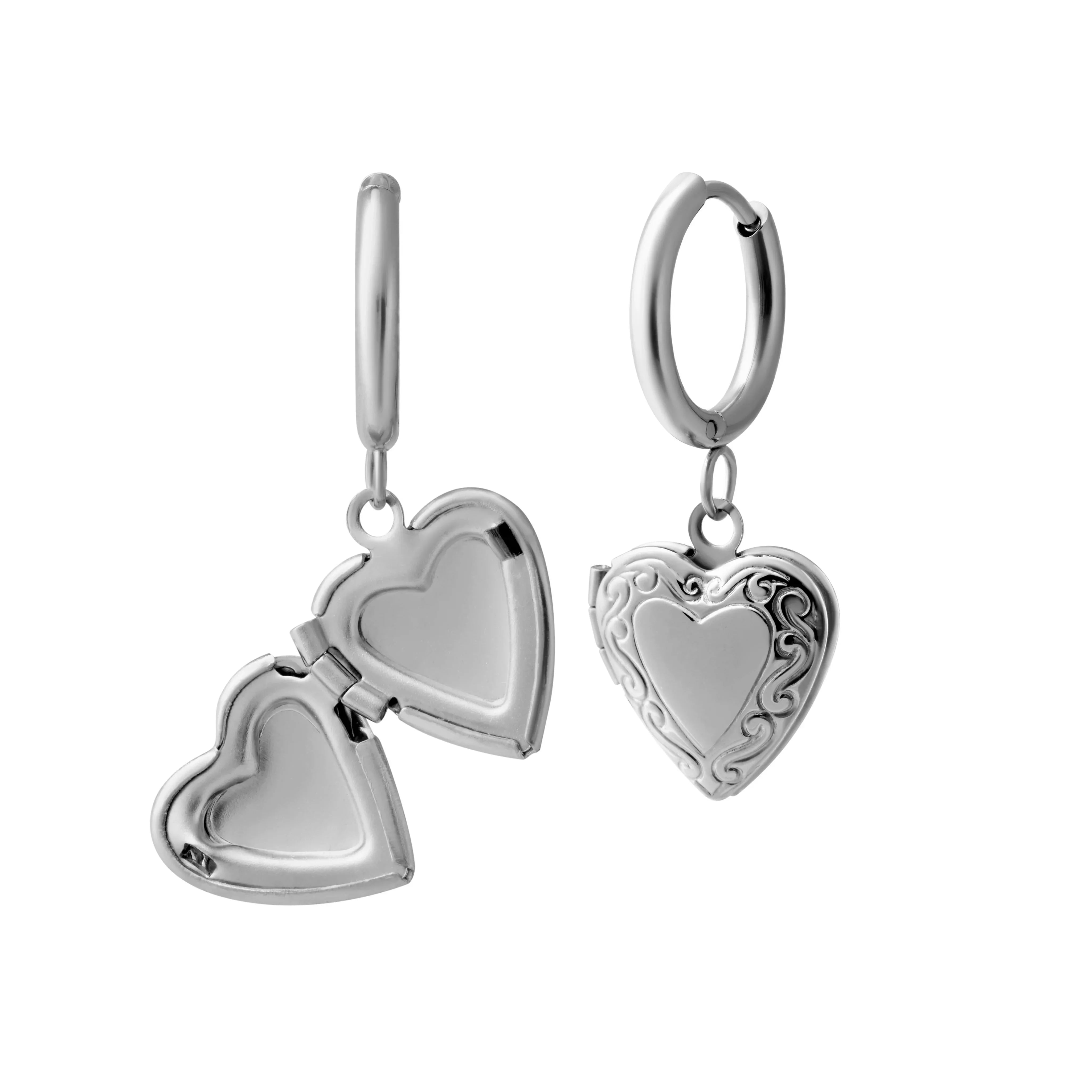 Love Letter Locket Hoops | Cords Club