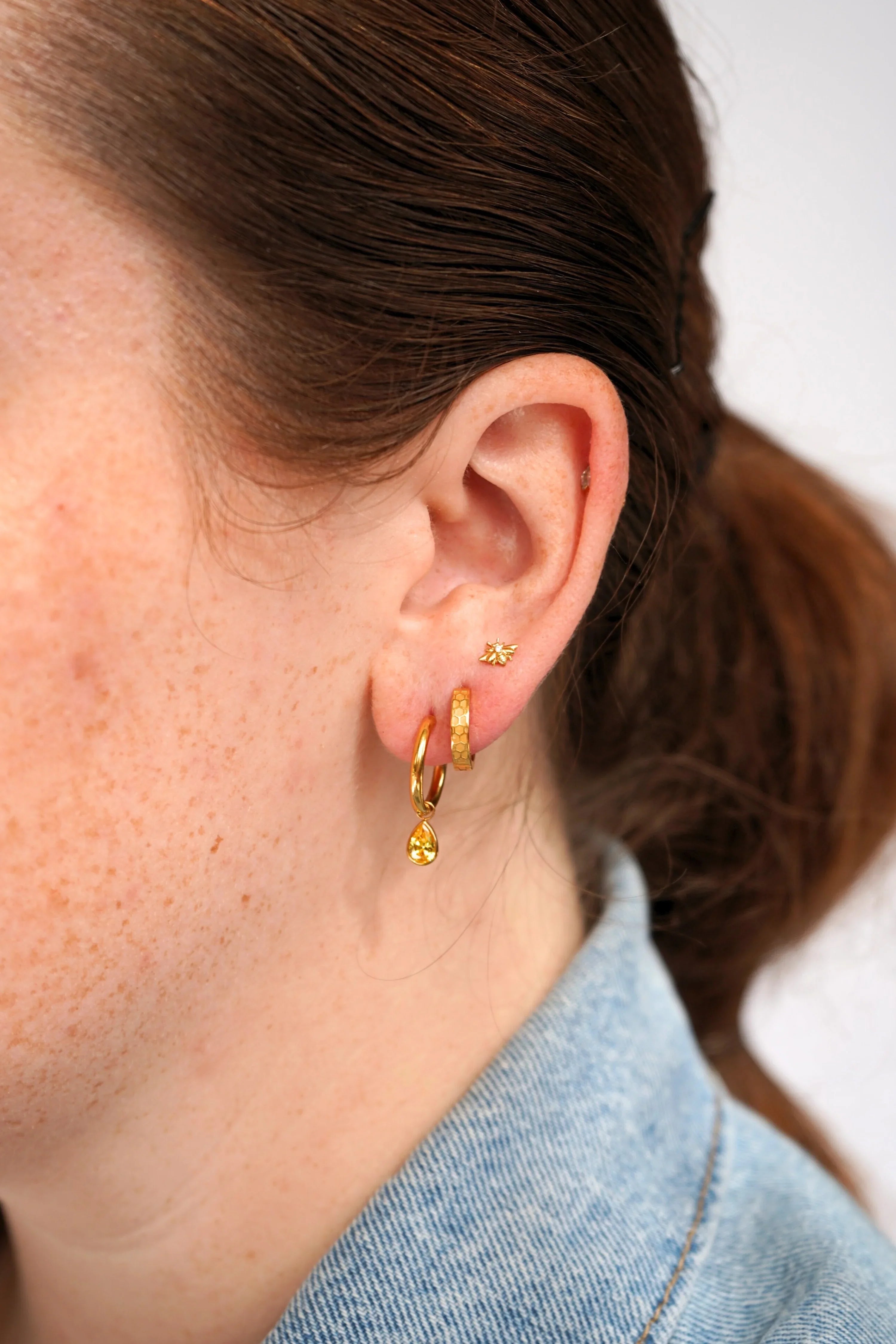 Honeybee Flat Back Stud