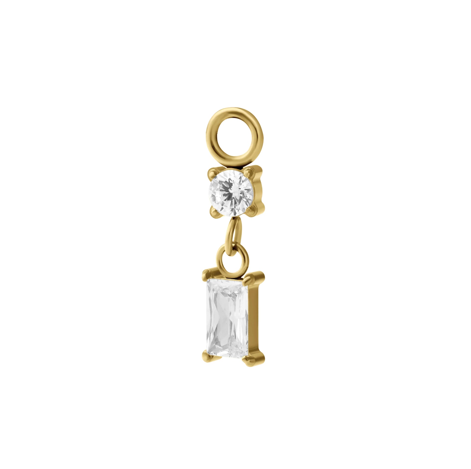 Hopelessly Devoted Hoop Charm
