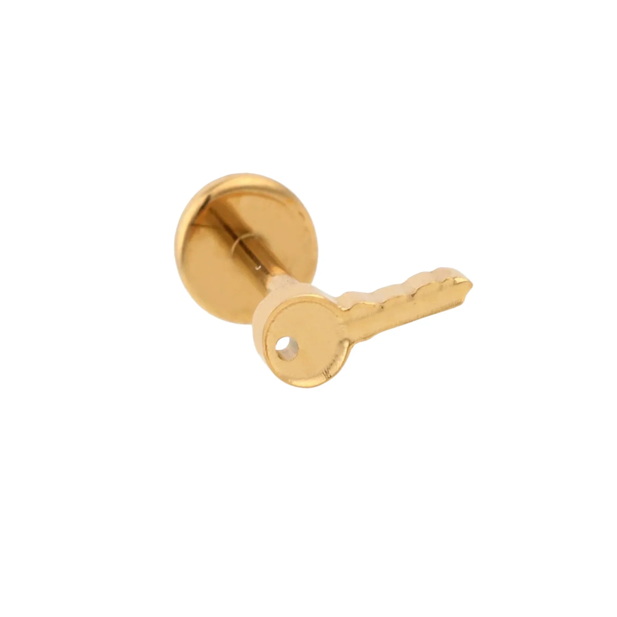 House Key Flat Back Stud