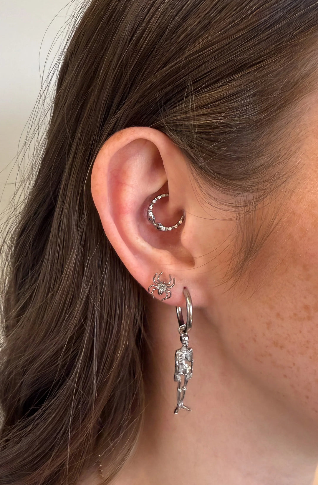 Snake Charmer Daith Hoop