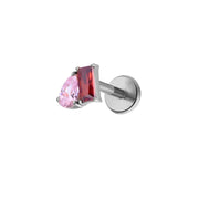 Toi et Moi Flat Back Stud
