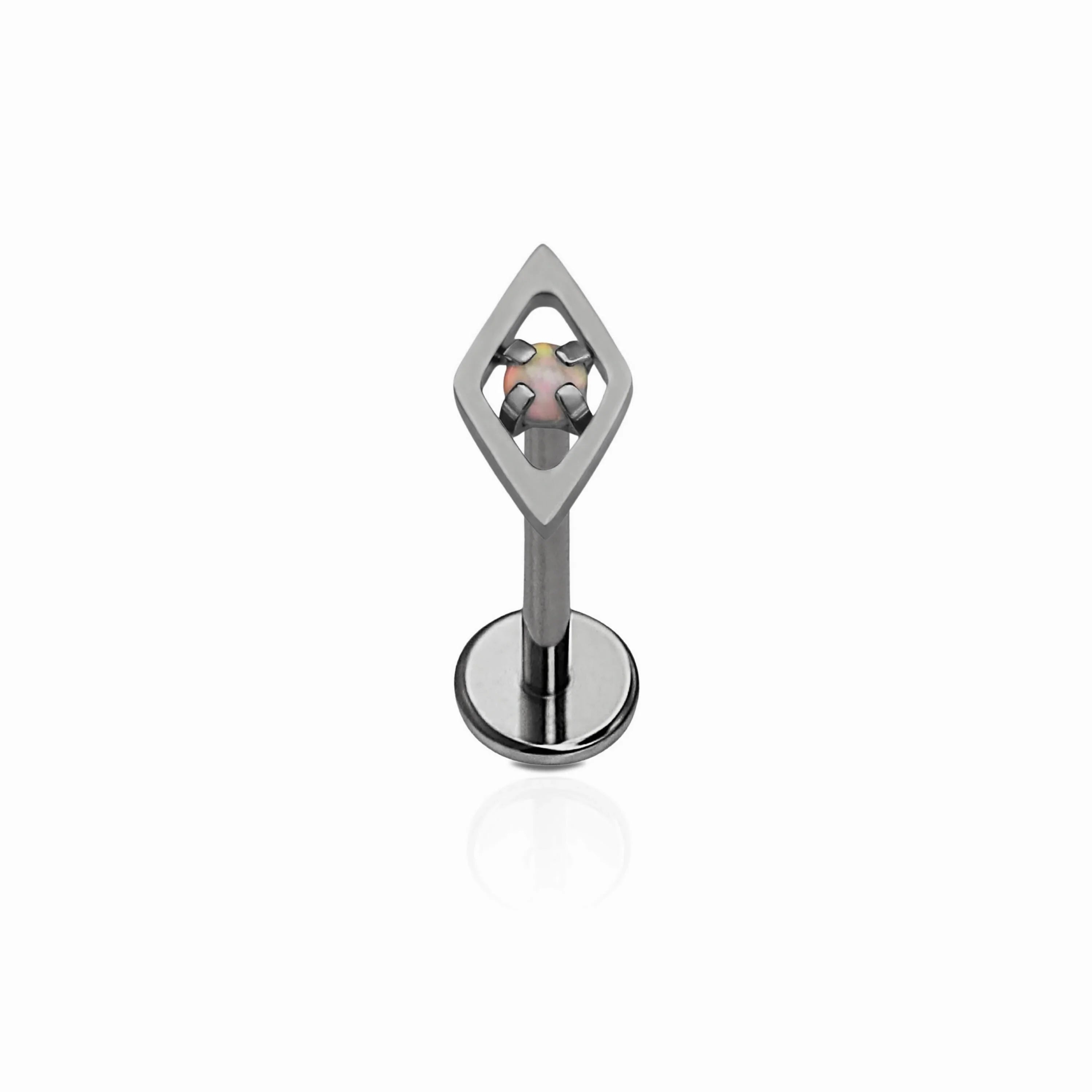 Mini Opal Hallmark Flat Back Stud