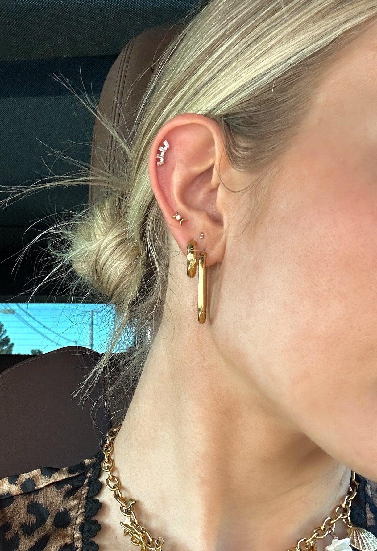 Witch's Crown Flat Back Stud