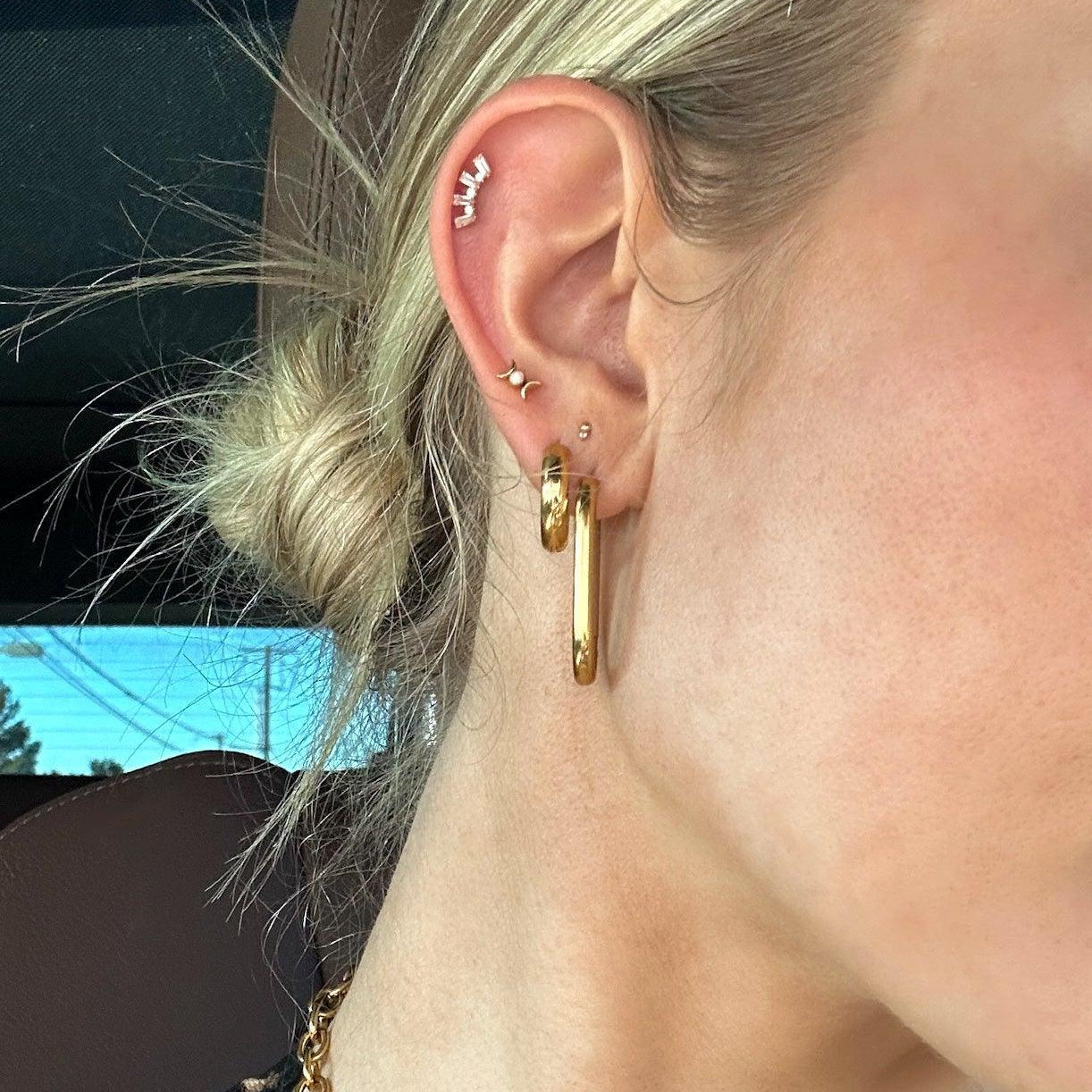 Witch's Crown Flat Back Stud