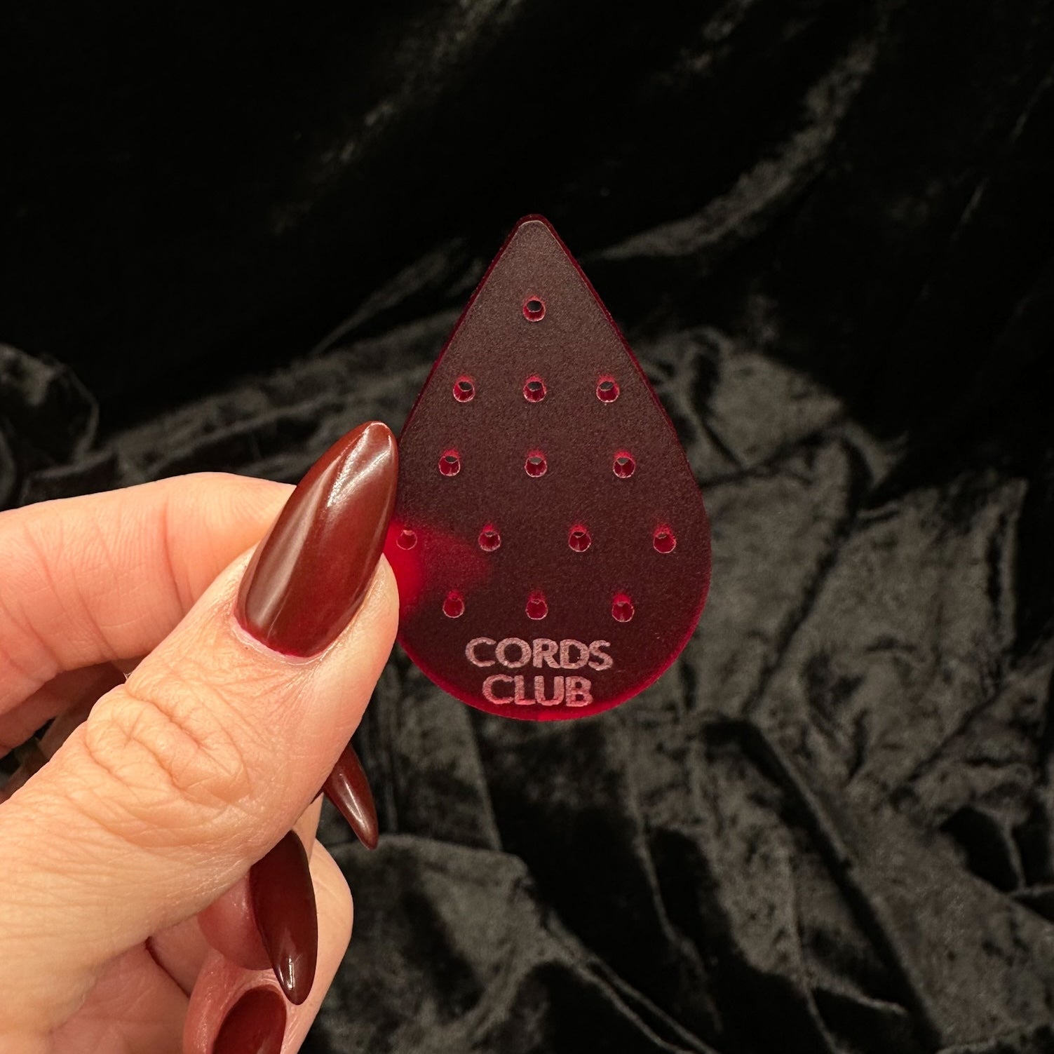 Blood Droplet Flat Back Travel Palette