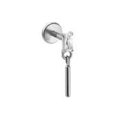 Jingle Bell Flat Back Stud