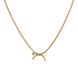 Knotty List Choker Necklace