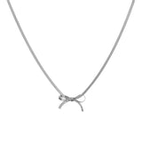 Knotty List Choker Necklace
