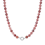 Candy Beaded Charm Necklace - Wild Berry