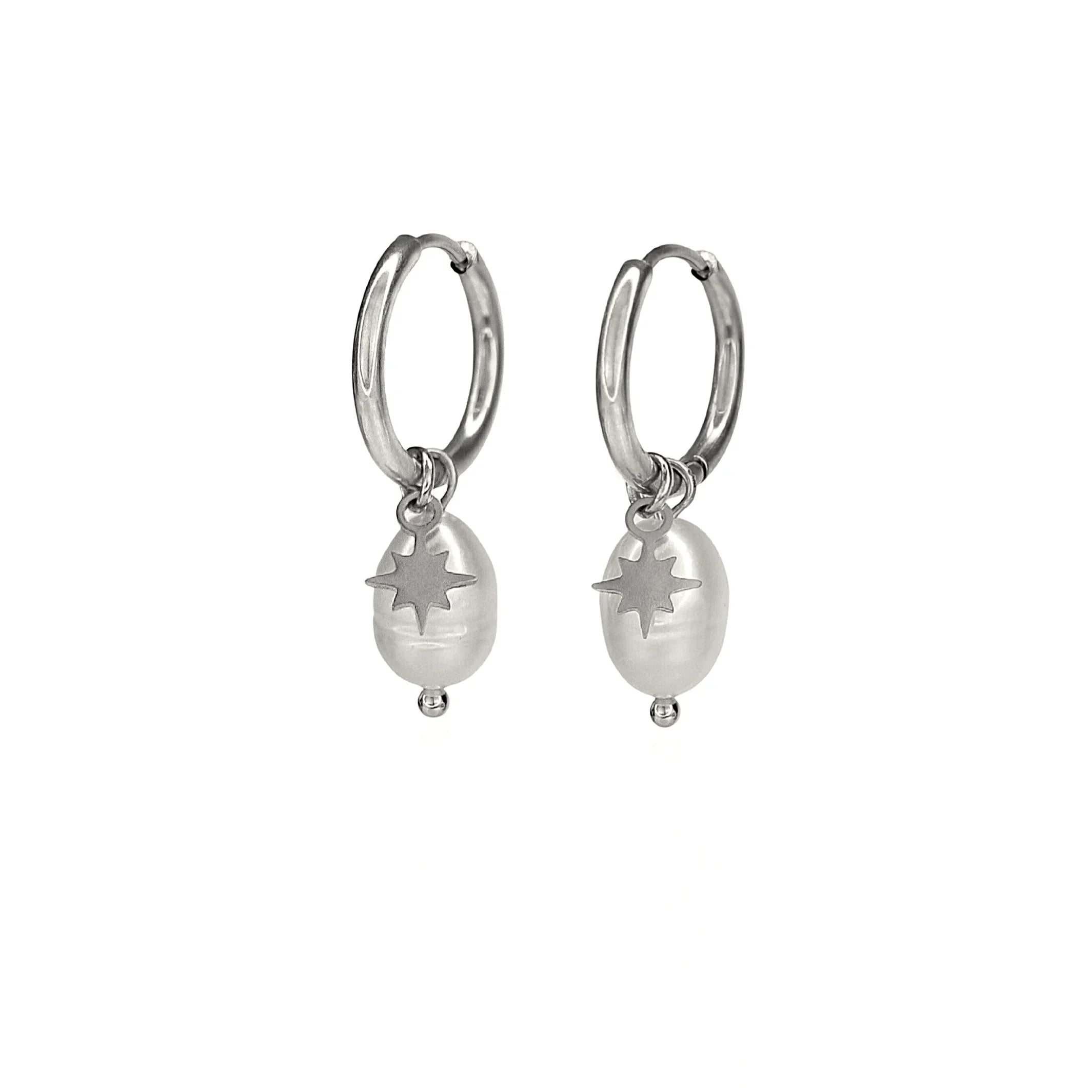 North Star Pearl Hoops