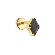 Deadly Nightshade Flat Back Stud