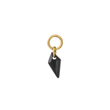 Onyx Kite Hoop Charm
