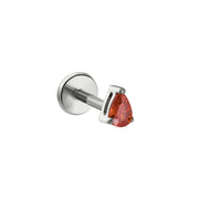 Orange Soda Drop Flat Back Stud
