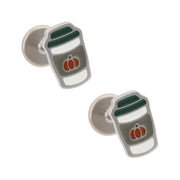 Fall Drink (PSL) Enamel Flat Back Stud