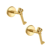 Key To My Heart Flat Back Stud