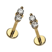 Stars Align Flat Back Stud
