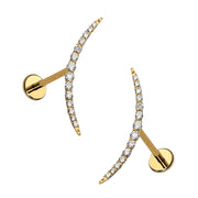 Stiletto Flat Back Stud