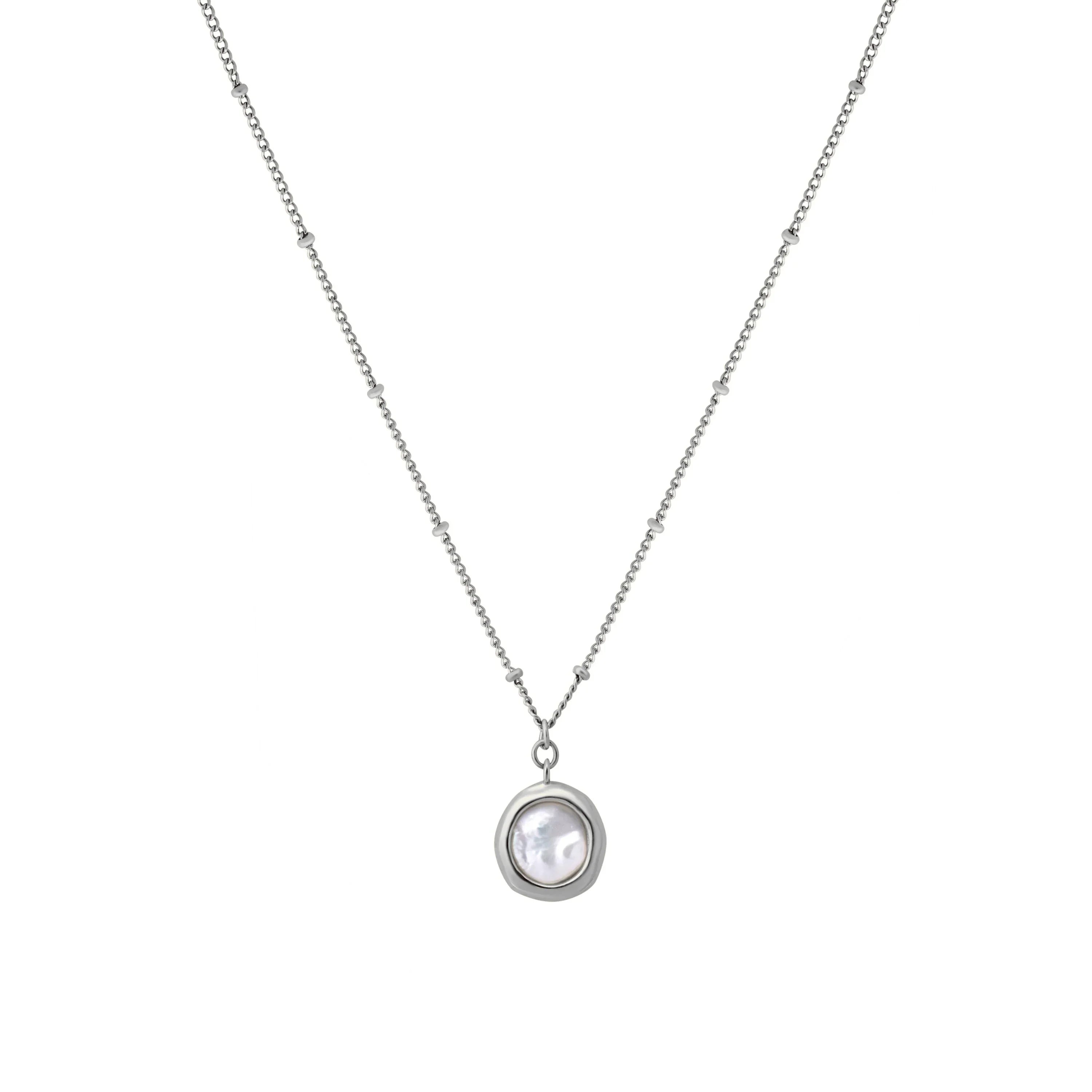 Siren Pearl Pendant Necklace