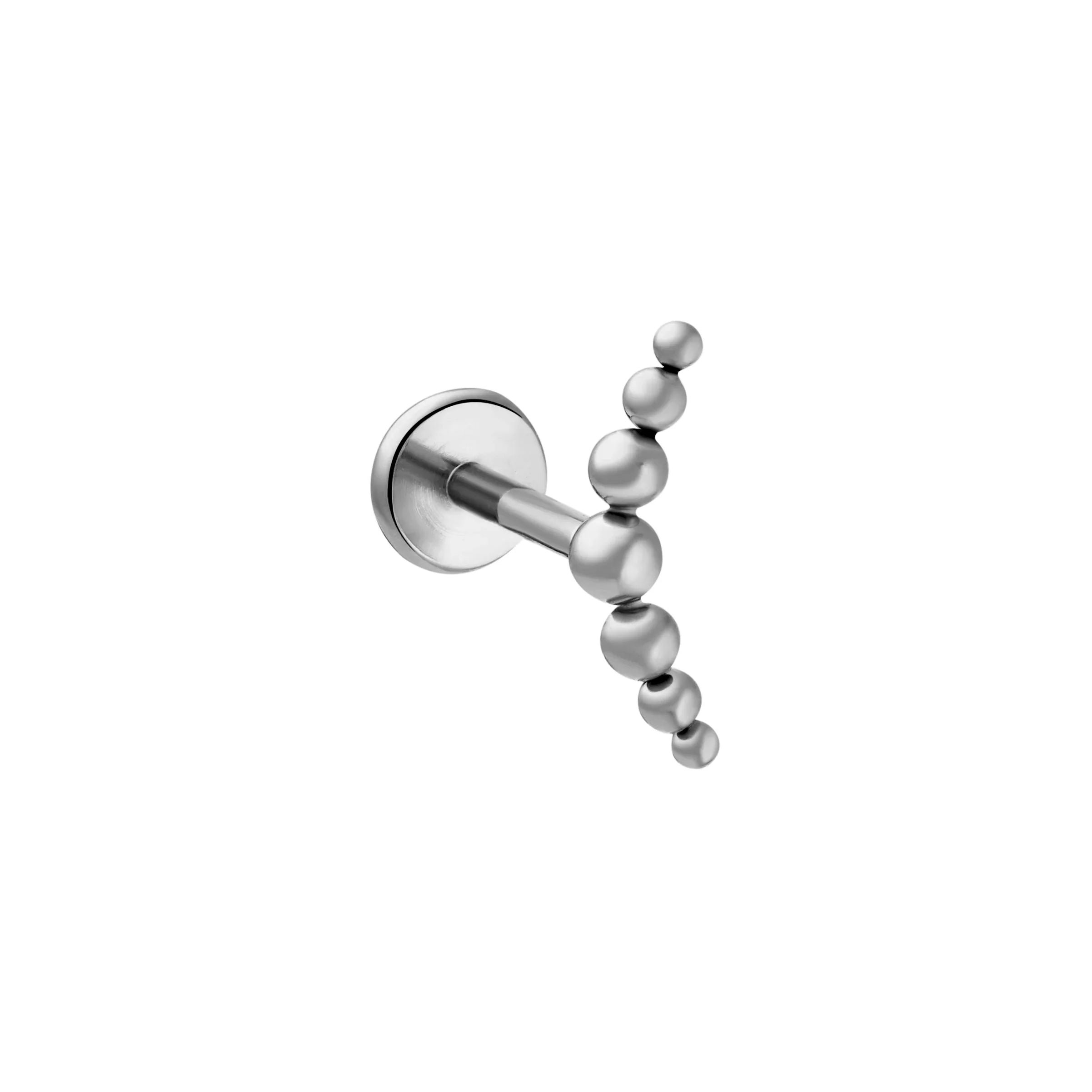 Pebble Ice Flat Back Stud
