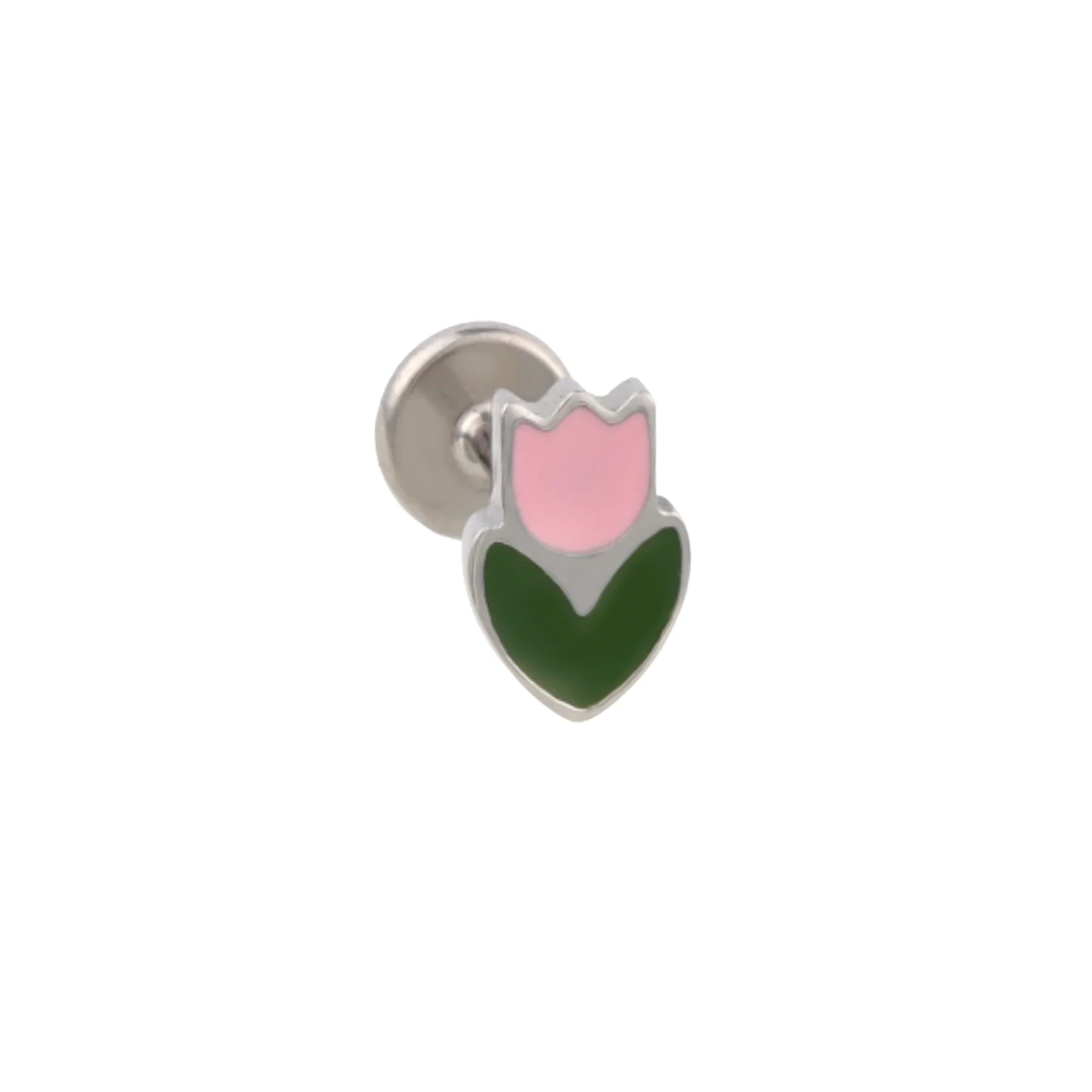 Lisse Enamel Flat Back Stud