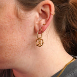 Pretzel Hoop Charm
