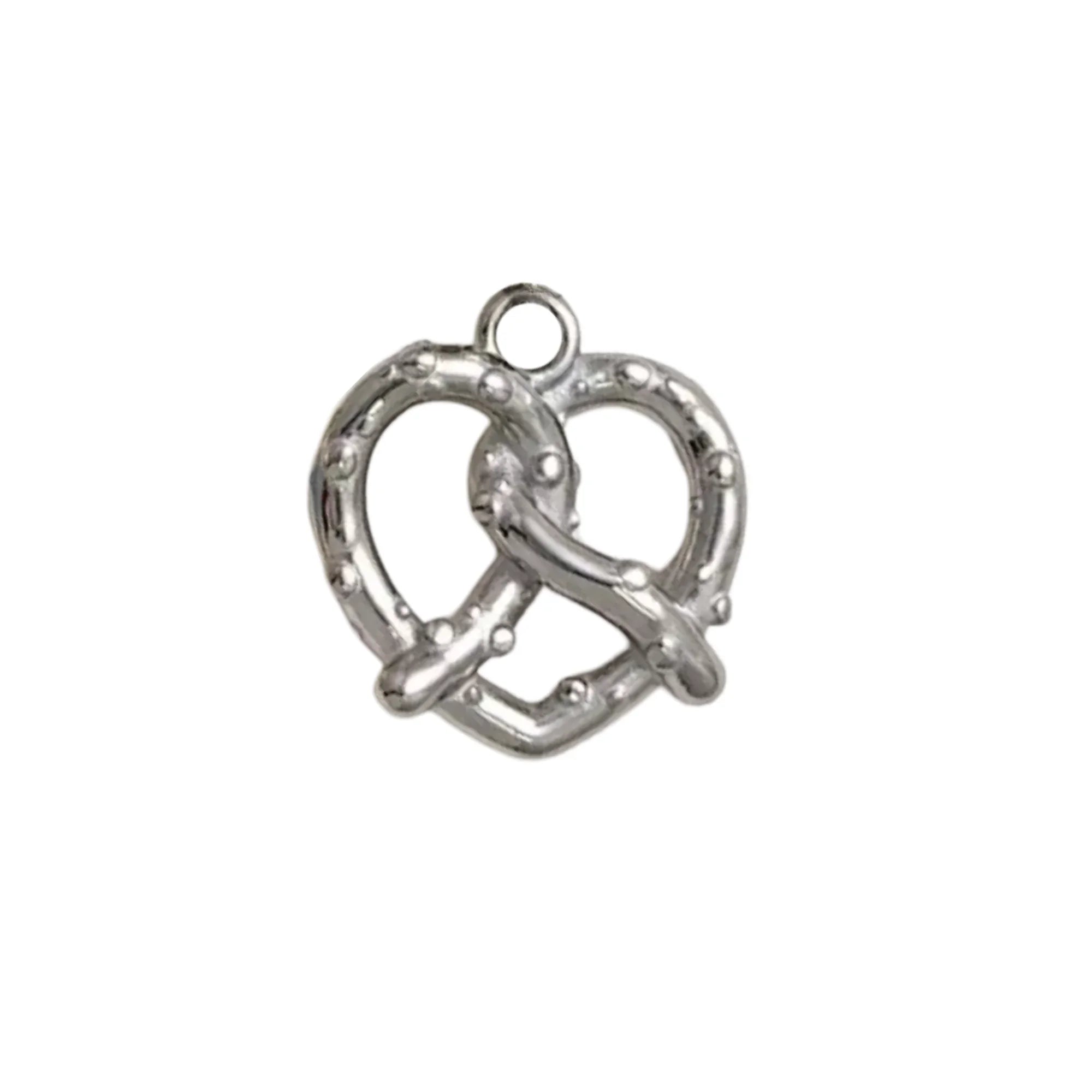 Pretzel Hoop Charm