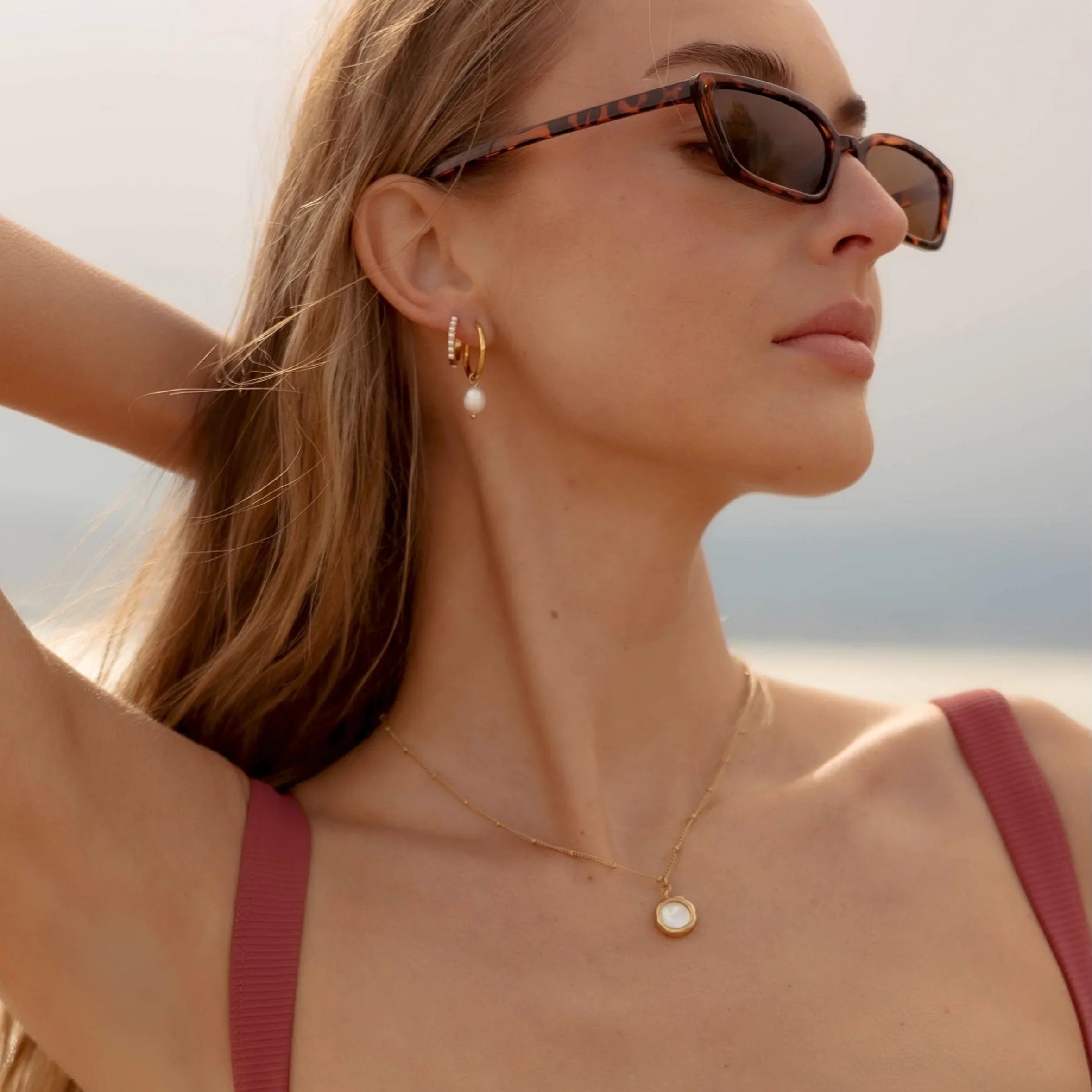 Siren Pearl Pendant Necklace