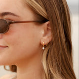 Saltwater Titanium Hoops