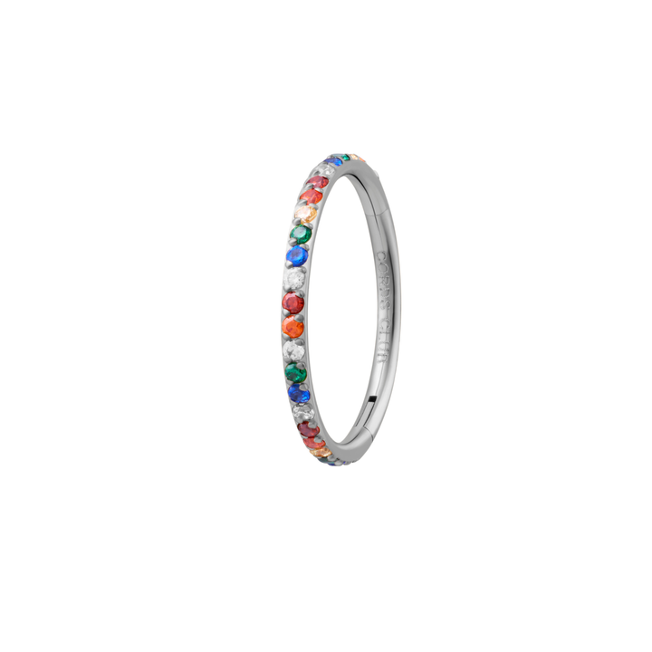 Rainbow Gem Clicker Hoop