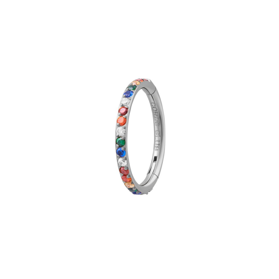 Rainbow Gem Clicker Hoop