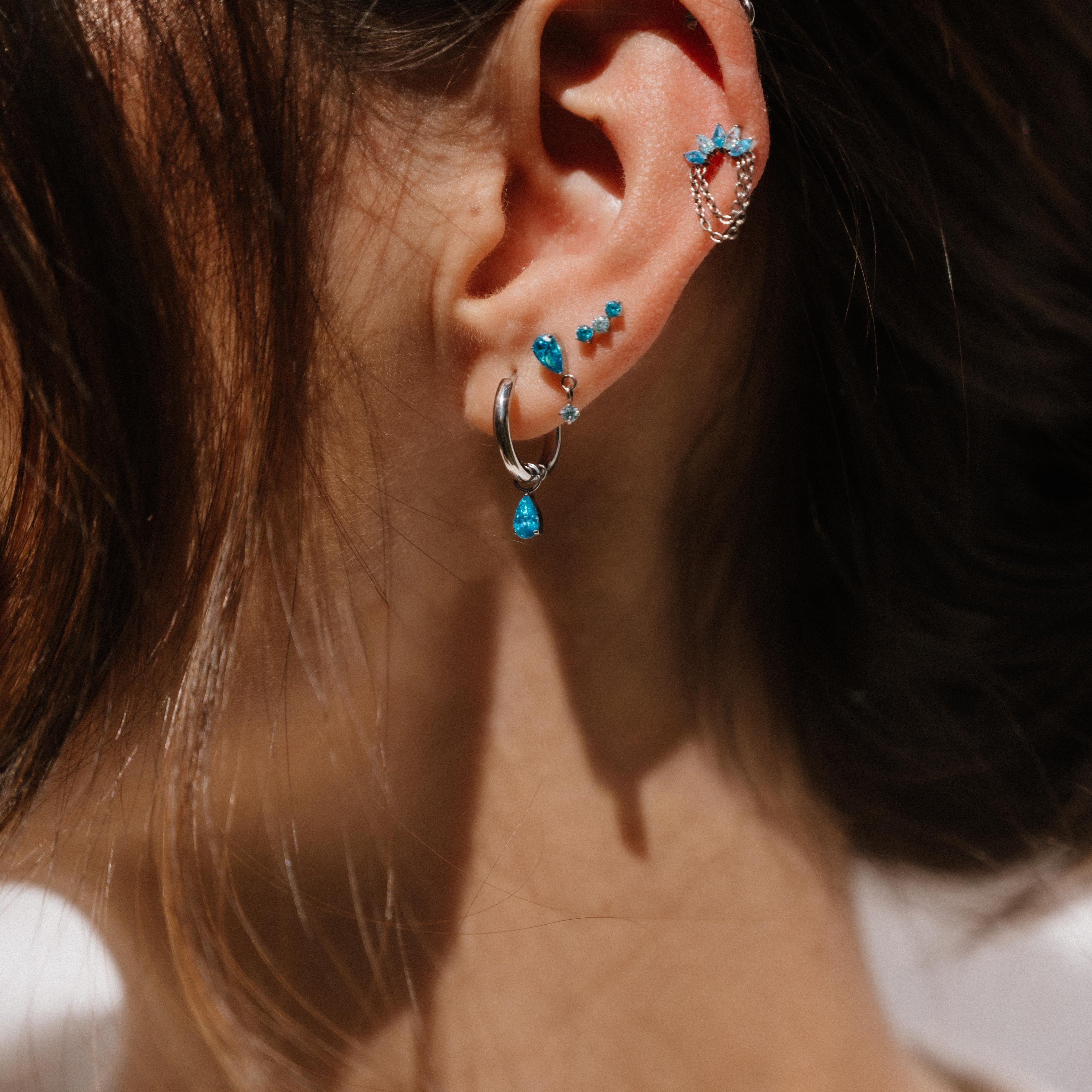 Rainfall Flat Back Stud