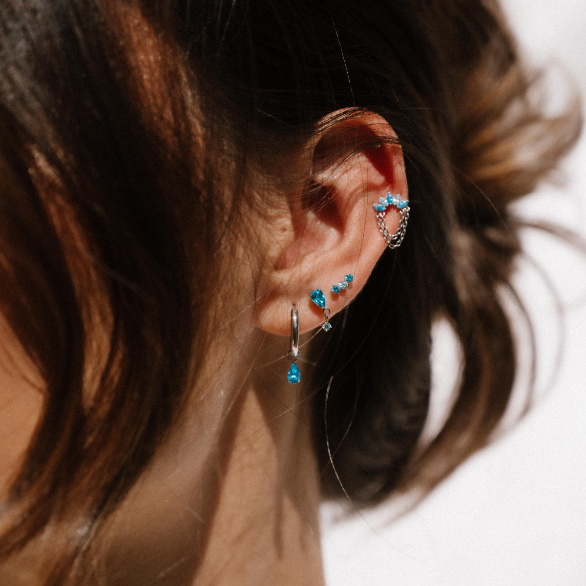 Rainfall Flat Back Stud