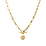 Sand Dollar Pendant Necklace