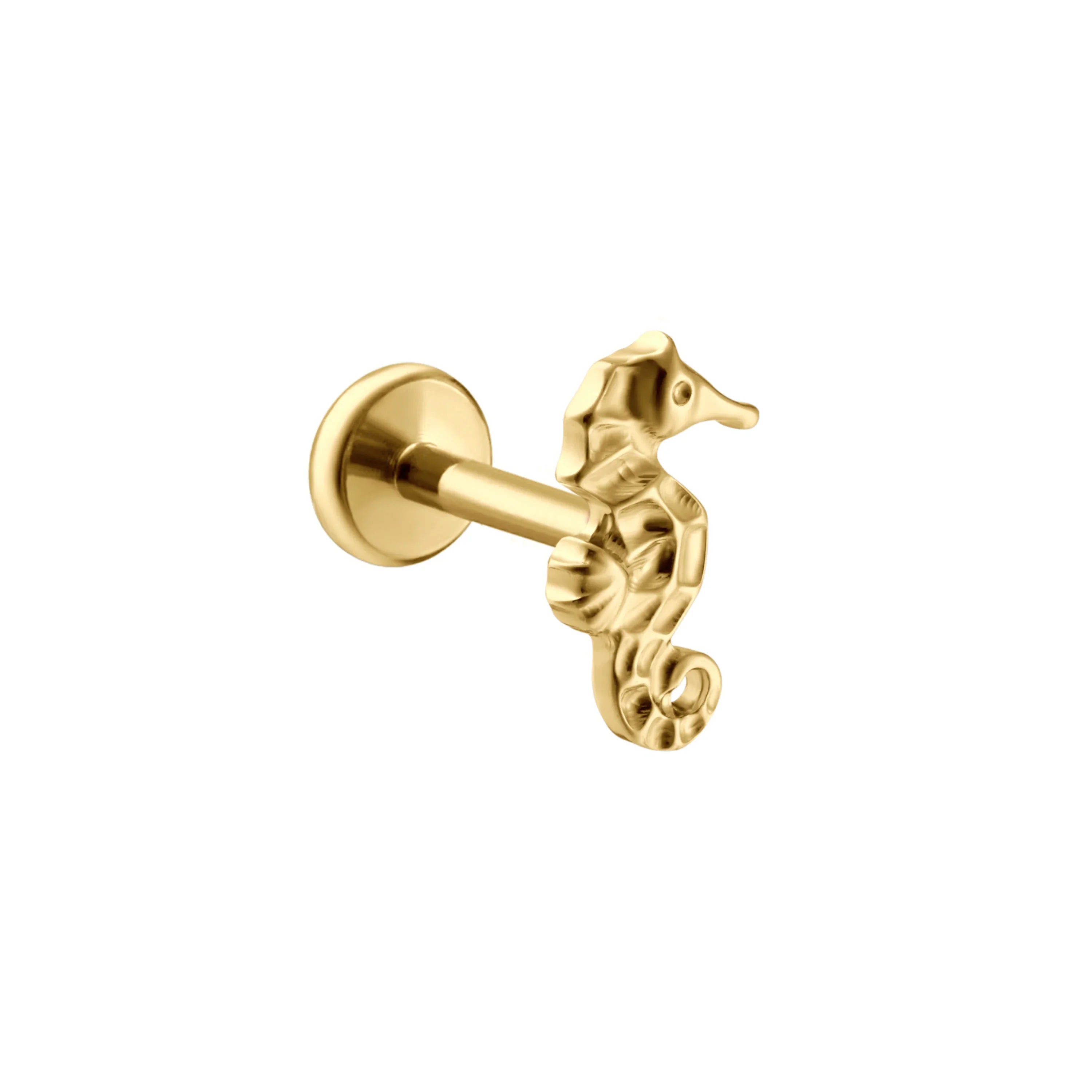 Seahorse Flat Back Stud
