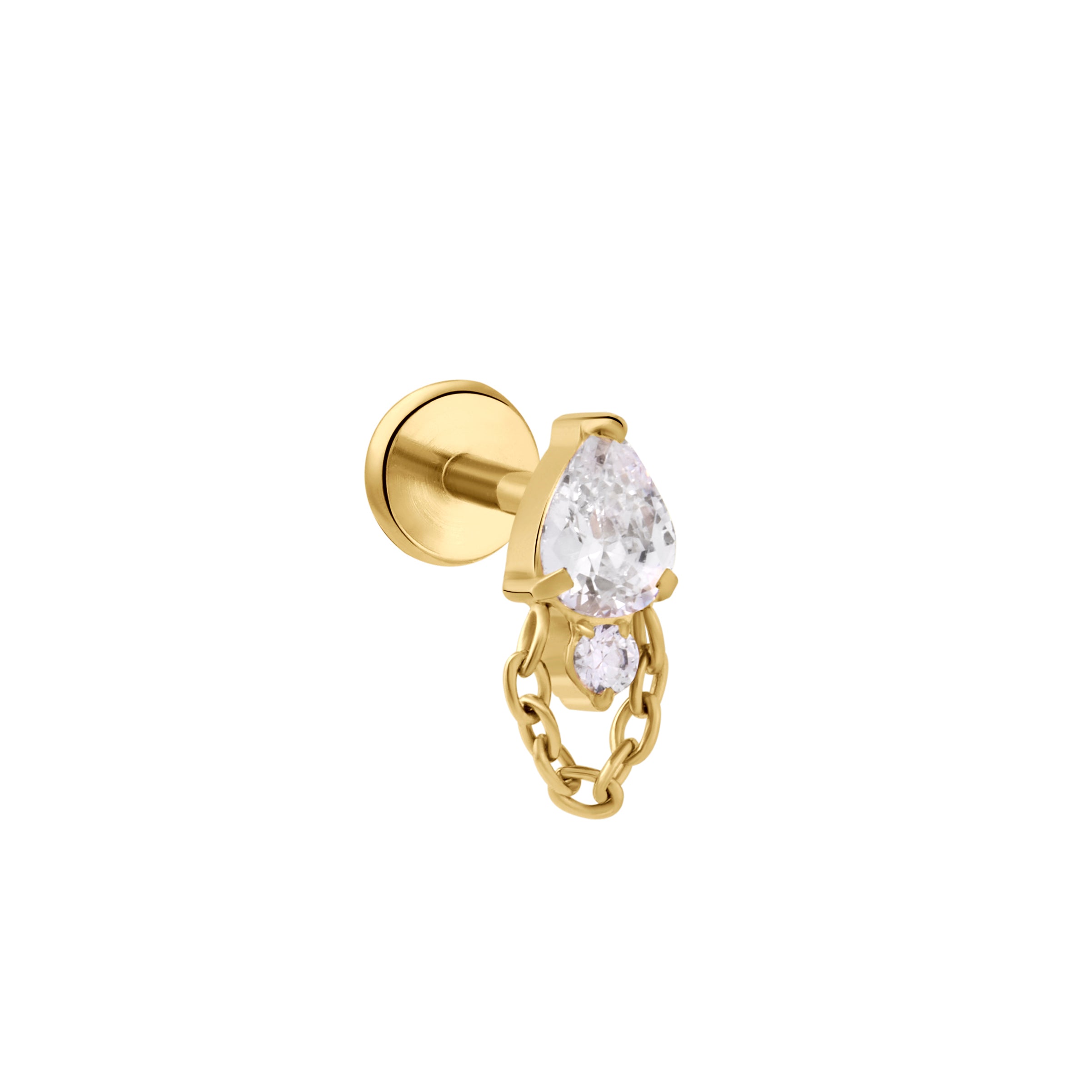 Celise Flat Back Stud