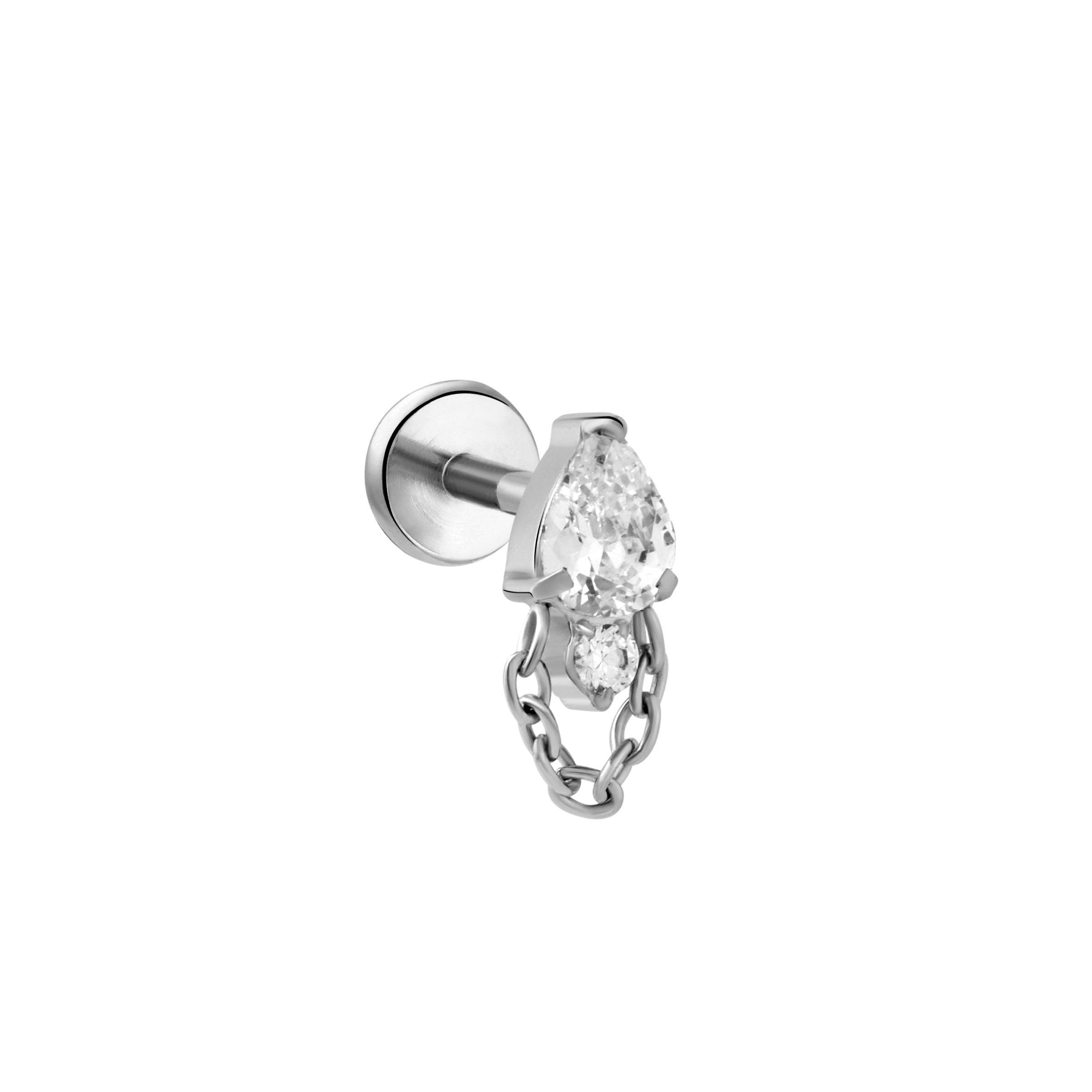 Celise Flat Back Stud