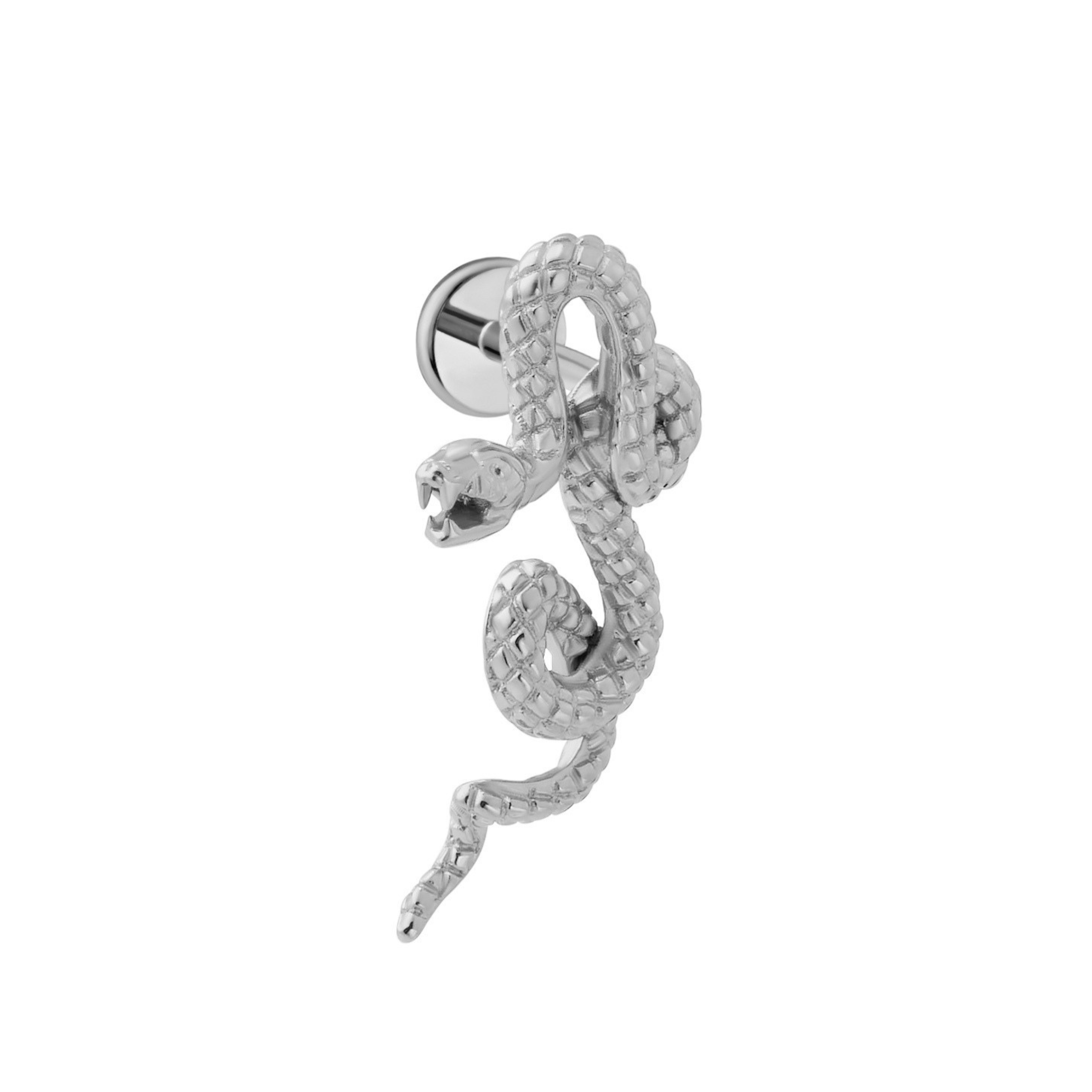 Serpentine Flat Back Stud