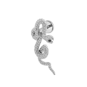 Serpentine Flat Back Stud