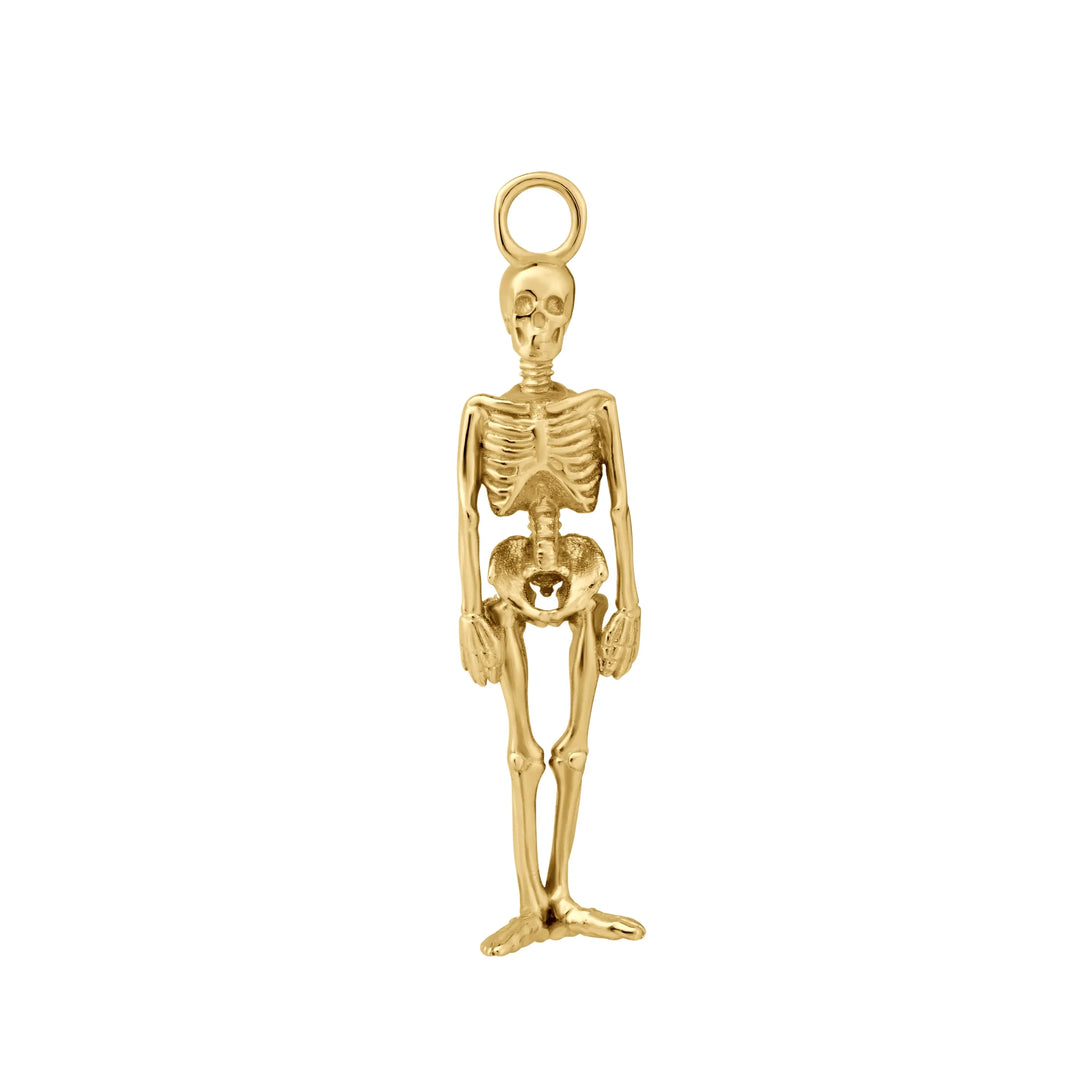Dance Macabre Skeleton Hoop Charm